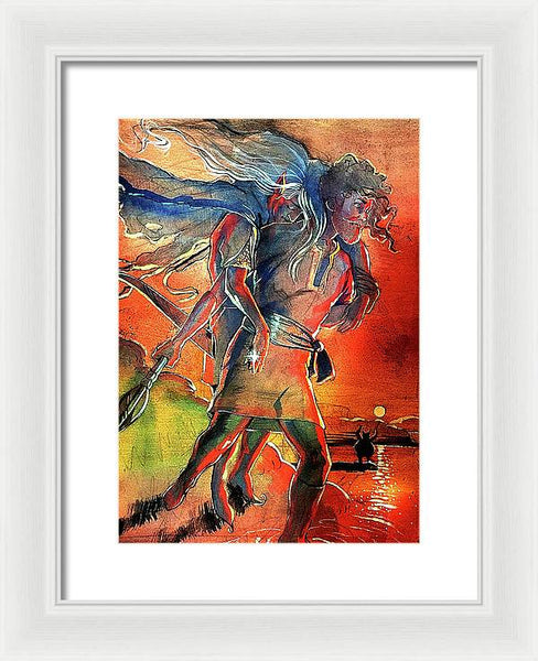 Finrod and Barahir - Framed Print